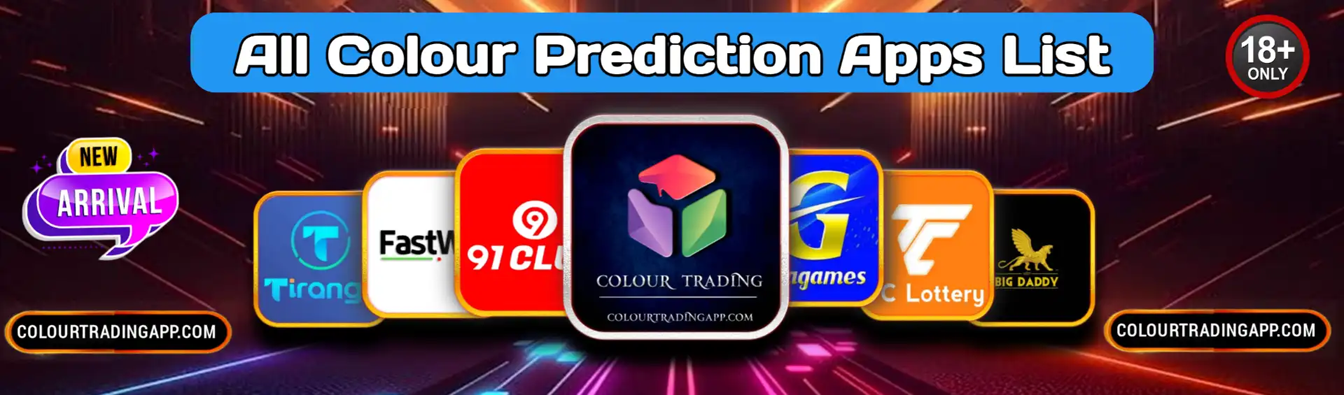 All Colour Prediction App Header Banner